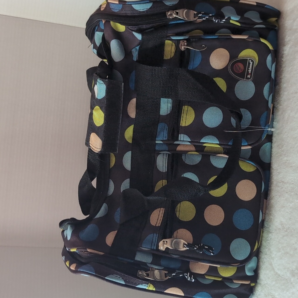 Rockland Overnight Duffle Bag - Brown, Blue, Green, Beige